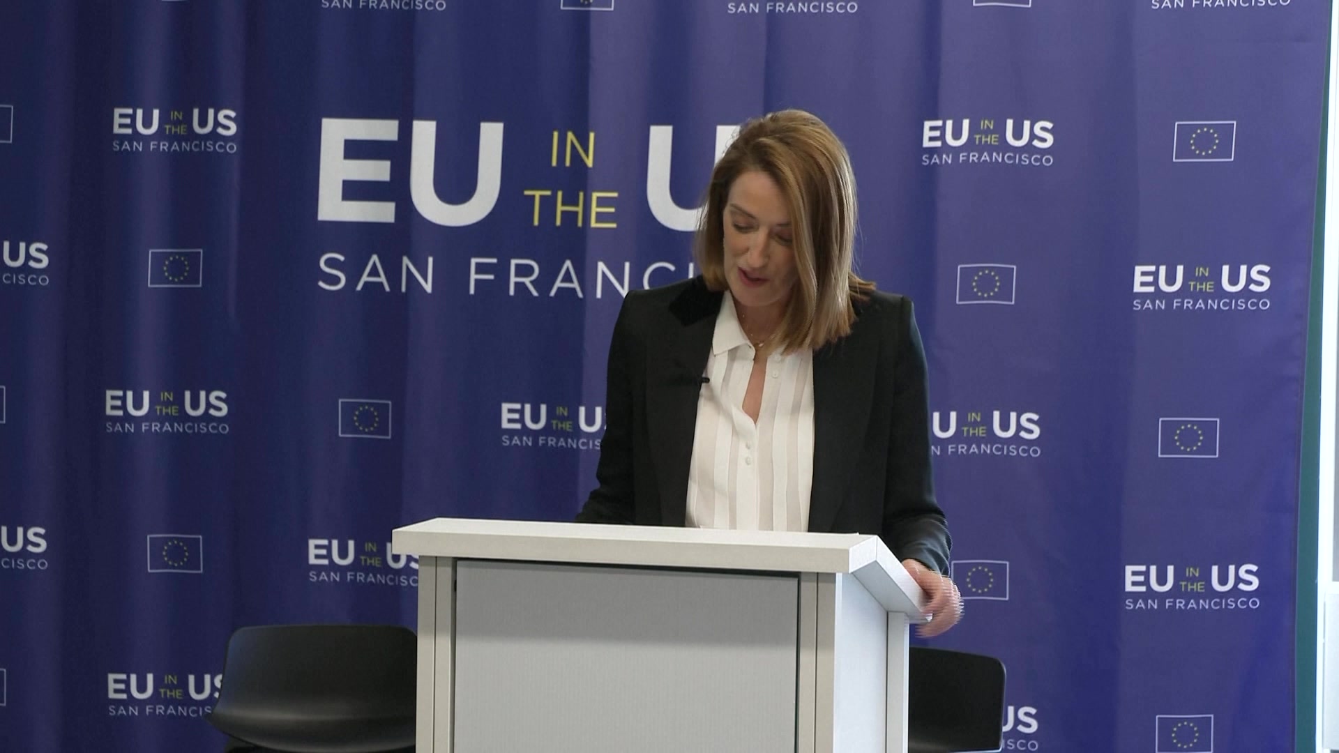Official visit by Roberta METSOLA, EP President to San Francisco (USA): townhall discussion with Europeans in Tech